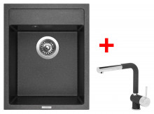 Sinks CLASSIC 400 Granblack + Mix 3 P GR 